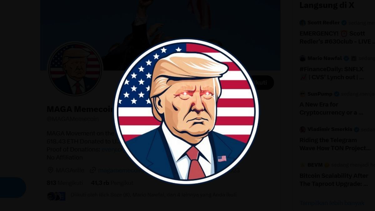 Many Crypto Investors From TRUMP Tokens, Rp1.48 Million To Rp46.5 Billion, How Come?