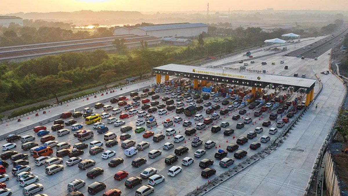 Hutama Karya Records 3,034,677 Vehicles Passing At JTTS During Homecoming And Backflow For Eid 2023