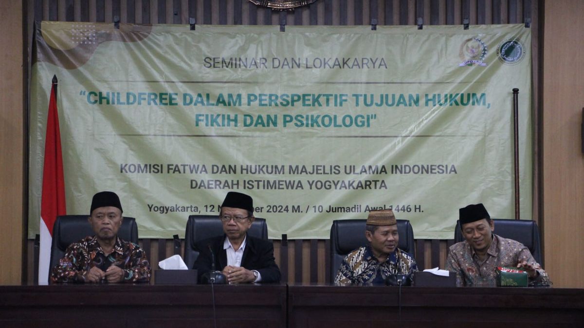 MUI Adakan Seminar Childfree; Jangan Diniatkan Sejak Awal