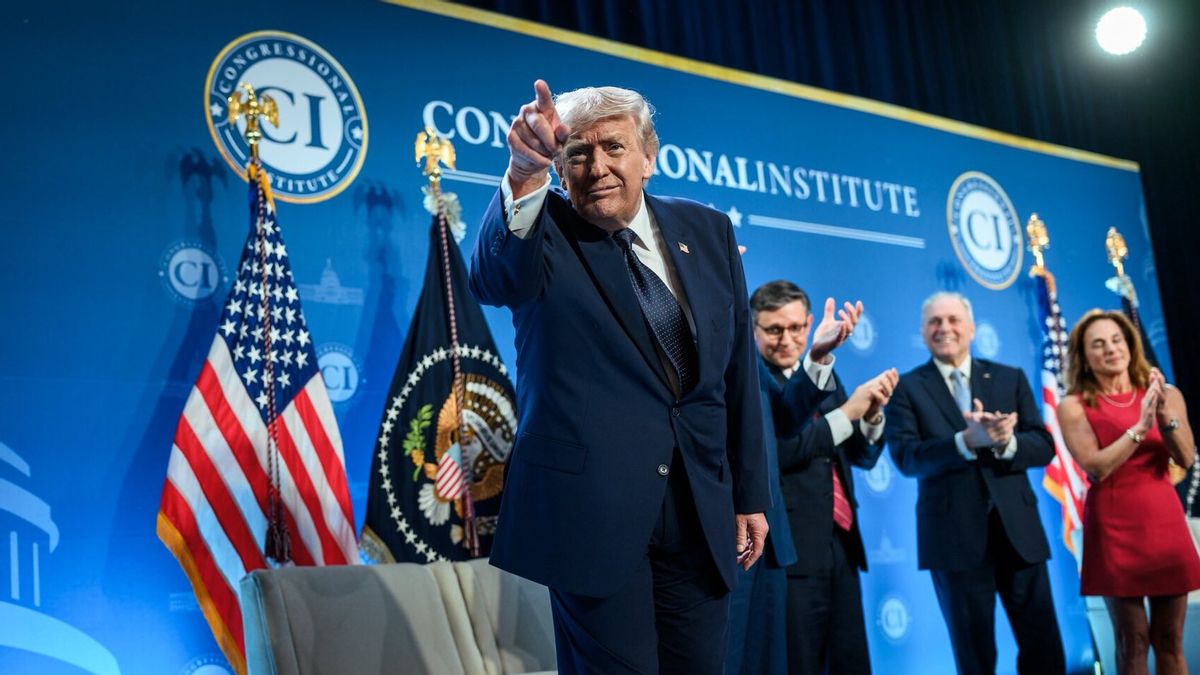    Trump Tunda Serang Energi Iran 5 Hari Usai Dialog ‘Produktif'