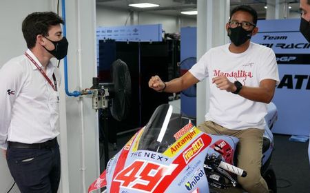 Pertumbuhan Ekonomi di Balik Ajang MotoGP Mandalika, Sandiaga Uno: Homestay Kebanjiran Pesanan, Sopir Taksi Online