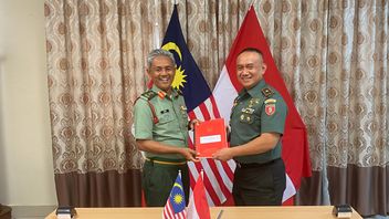 Danrem 092 Maharalila-Panglima Briged 5 Infantri Tentara Darat Malaysia Bahas Kerja Sama Pengamanan Perbatasan 