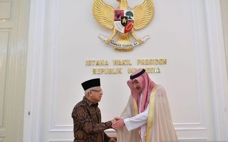 Wapres Ma'ruf Terima Kunjungan Wakil Menlu Arab Saudi