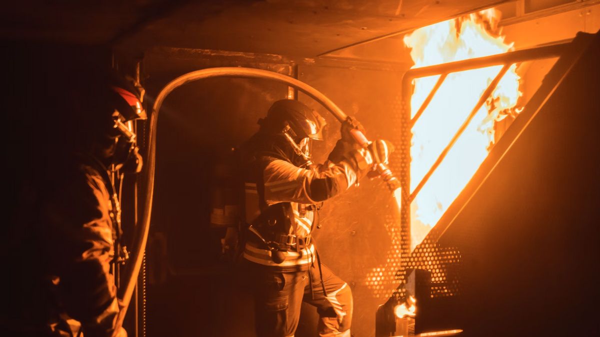 Gedung Parlemen Kepulauan Marshall Hangus Terbakar