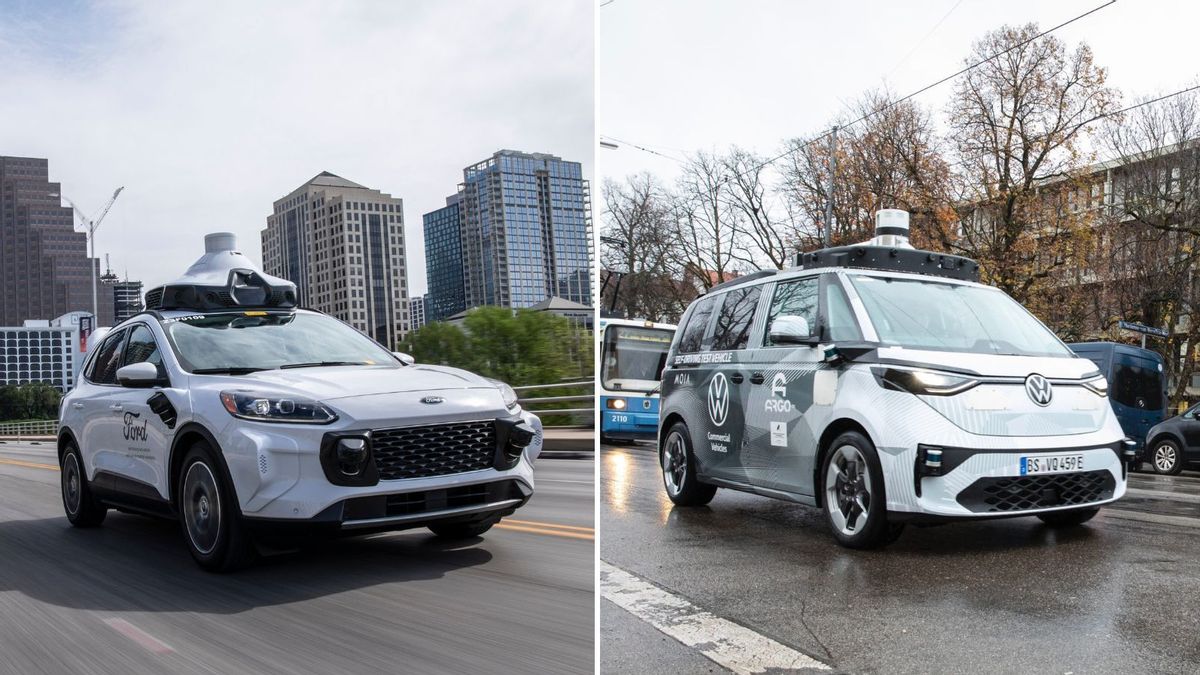 شركة Argo الناشئة الذكاء الاصطناعي حل السيارات ذاتية القيادة ، ونقل الموظفين وقطع الغيار جزئيا إلى فولكس واجن وفورد