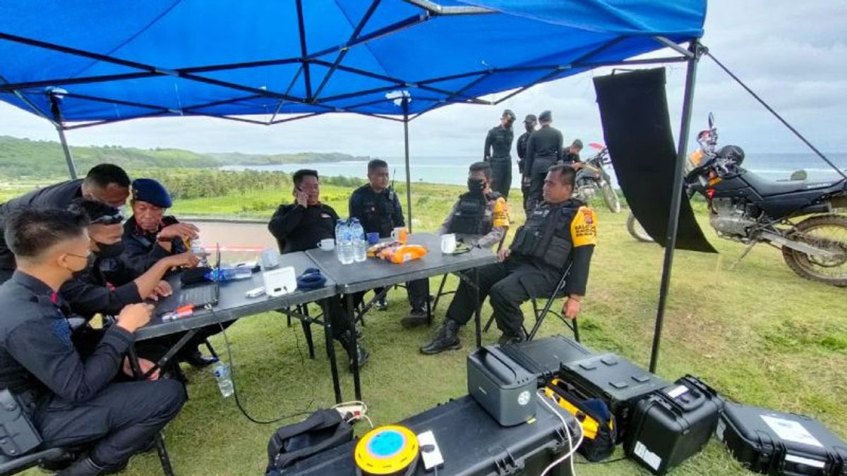 Police Force Down 5 Illegal Drones In The Mandalika Circuit Area