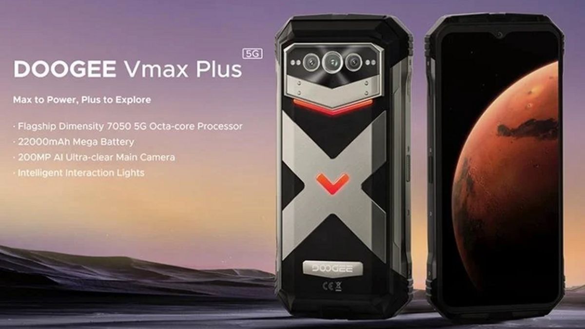 Doogee V Max Plus: Phone Gahar With 200 MP Camera And 22,000 MAh Giant Battery