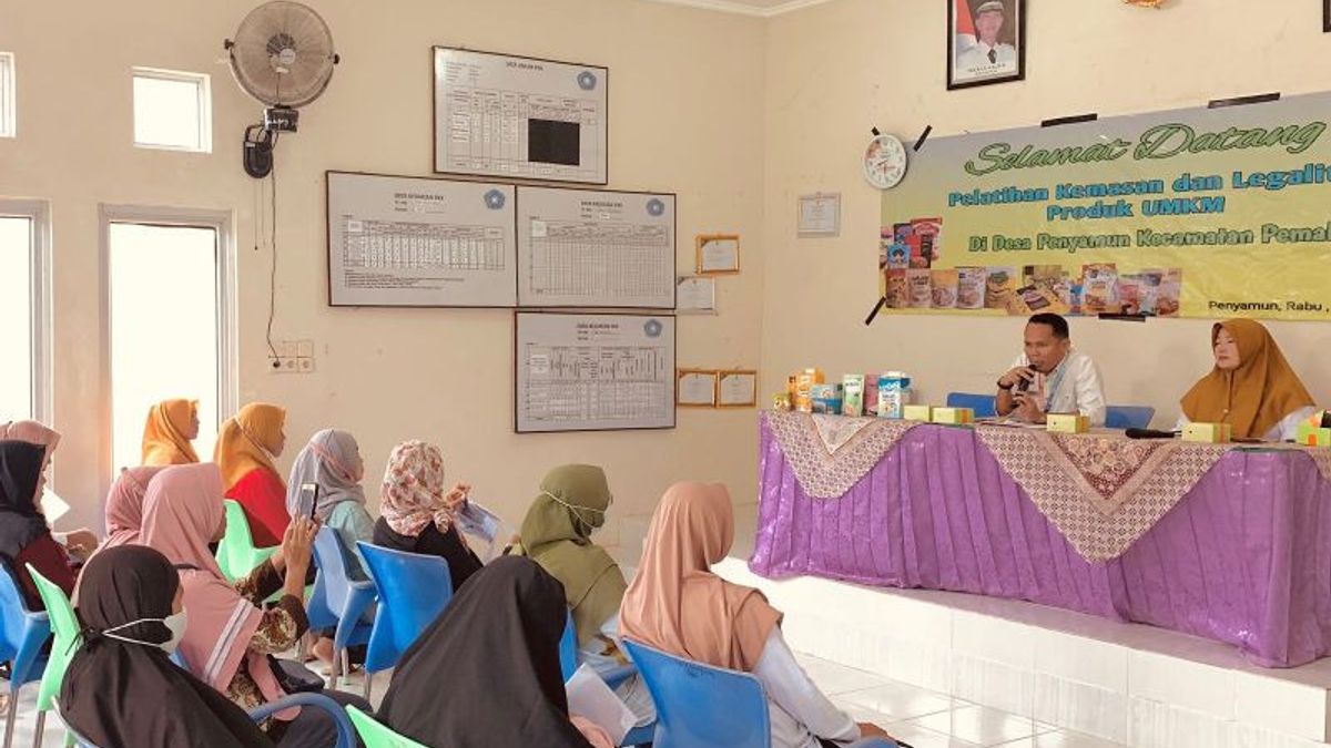 Pelatihan bagi UMKM Bangka Belitung; Kecakapan Membangun Citra Produk
