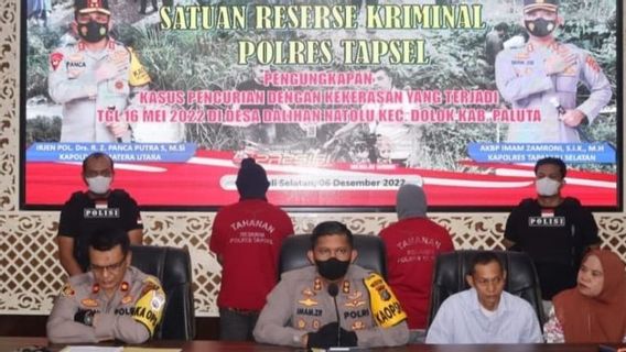 Perampok 900 Gram Emas di Paluta Sumut Ditangkap