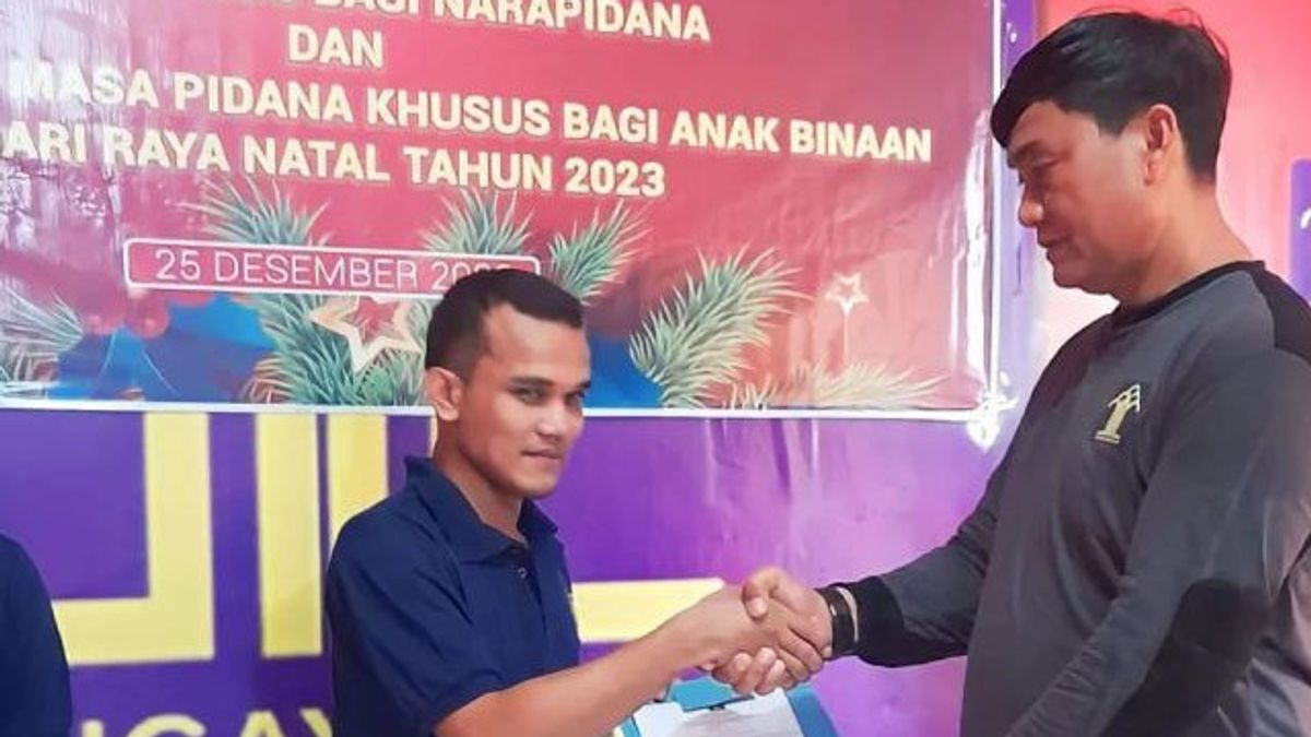 Idulfitri 1445 H, 11 374 prisonniers à Sumatra recevaient une remise