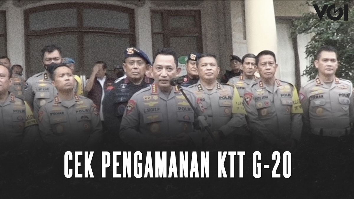 VIDEO: Ahead Of G20 Summit, National Police Chief Ensures International Standard Security