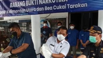 Three Tarakan Airport Officers Involved In Case Of 8.2 Kg . Methamphetamine Smuggling