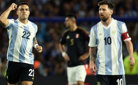 Argentina Kalahkan Peru: Lautaro Martinez Samai Rekor Gol sang Legenda Diego Maradona