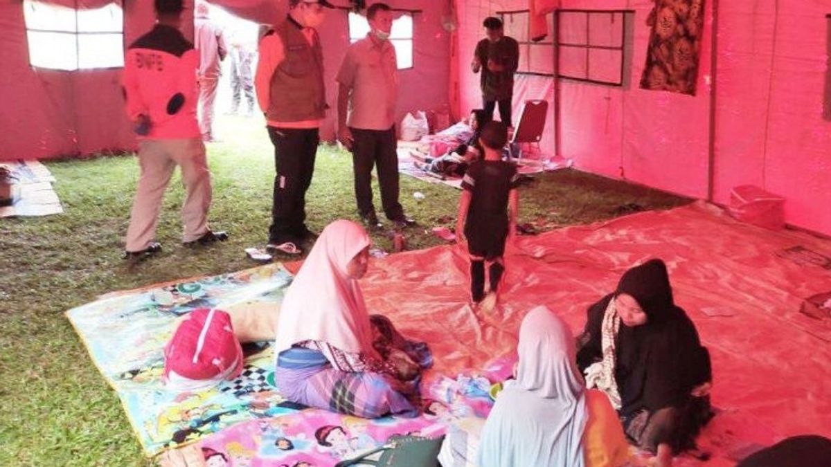 Terjadi Kebocoran Gas di Aceh Timur, Tenda Pengungsian Didirikan