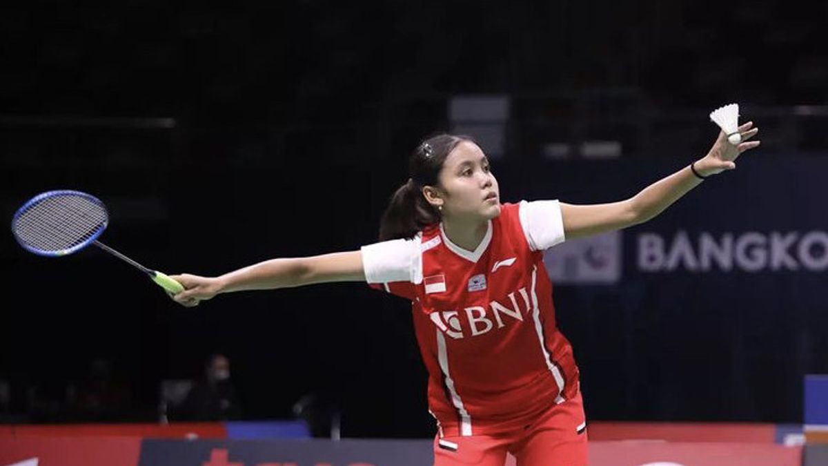 Upload A Photo Of The Moment Bilqis Overthrew Akane In The 2022 Uber Cup Preliminary, BWF: Indonesia Has A New Star