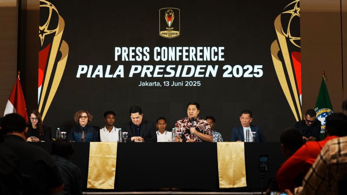 ستبدأ بطولة كأس رئيس الدولة لعام 2025 في 6 يوليو ، مع جائزة أبطال تتراوح بين 5.5 مليار روبية إندونيسية