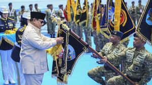    Prabowo Jadi Inspektur Upacara Perayaan HUT TNI di Monas