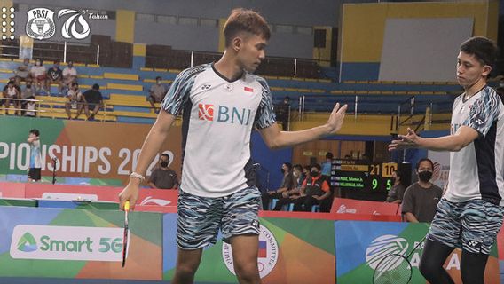 Fajar/Rian Become Indonesia's First Men's Doubles Representative To Qualify For The Round Of 16 Of The 2022 Asian Championship