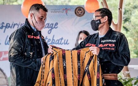 Promosikan 'Wisata Minat Khusus', Menparekraf Sandiaga Ajak Komunitas Otomotif Keliling Lombok