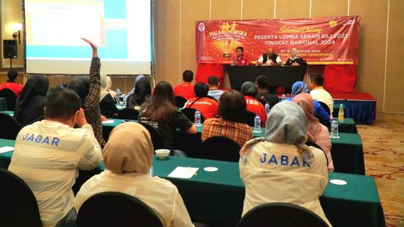 Kemenpora Tête de la réunion de préparation du concours SKJ 2022 au niveau national 2024