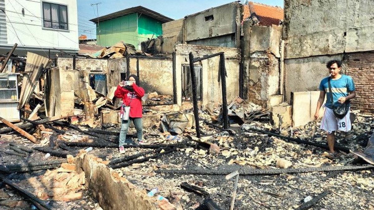 Dampak Terbakarnya Kos-kosan di Tamansari, 16 KK Tidak Punya Tempat Tinggal, Kerugian Capai Rp1 Miliar