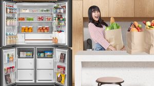 Stok Makanan di Rumah agar Selalu Fresh, Kebutuhan Kulkas Jumbo Kapasitas Terbesar