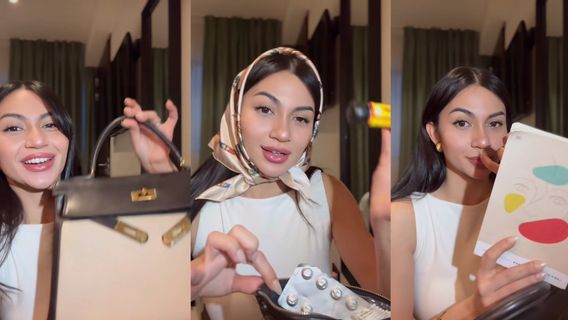 Ariel Tatum Shows Off Luxury Hermes Bags, Its Contents Are Nicknamed 'Walking Drug Shops'