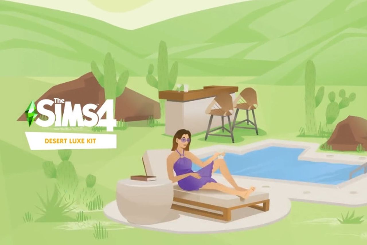 The Sims 4 Desert Luxe Kit is Now Available for FREE!