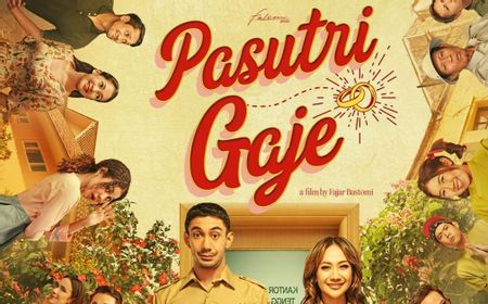 Poster Film Pasutri Gaje Penuh Pemain Komedi, Reza Rahadian dan BCL Tak Terbebani untuk Jadi Lucu