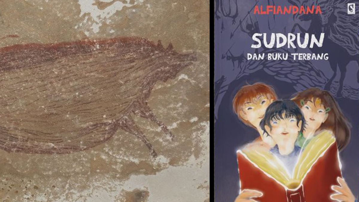 Menyusuri Lukisan Tertua di Dunia Lewat Buku "Sudrun dan Buku Terbang"; Zaman Paleolitikum di Sulawesi 