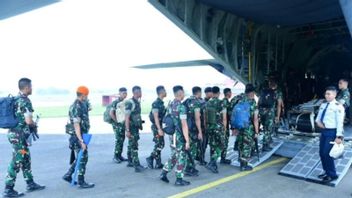 Prajurit TNI AU Petugas Upacara di IKN Berangkat dari Halim Jalani 8 Hari Latihan di Balikpapan