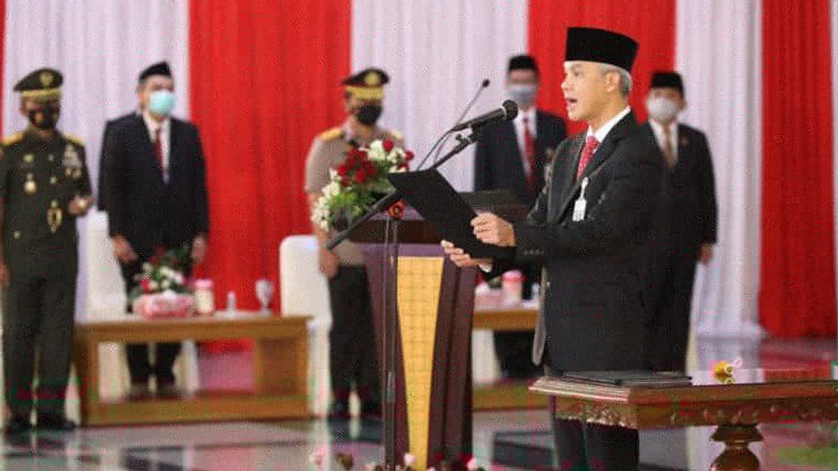 Ganjar Pranowo Quoting Sukarno's Message: The Lasting Power Is Only The Power Of The People