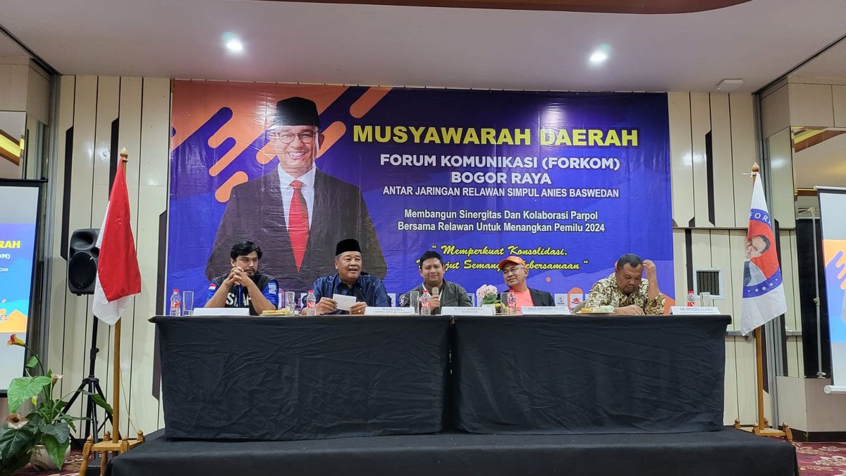 Winning Voters In West Java, Anies Volunteers Hold A Musda In Bogor