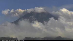 Merapi Luncurkan Awan Panas Sejauh Dua Kilometer