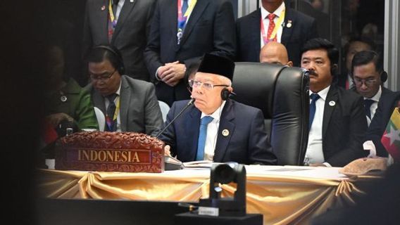 Konflik Laut Cina Selatan, Wapres Ma'ruf Amin Minta ASEAN Buka Komunikasi dengan Tiongkok