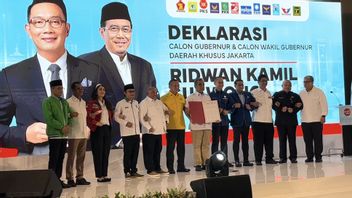 12 partis politiques déclarent soutenir Ridwan Kamil-Suswono aux élections de Jakarta