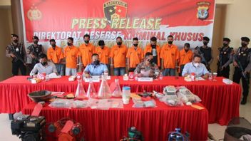 Kaltara Police Name 10 Suspects In Illegal Gold Mining Case