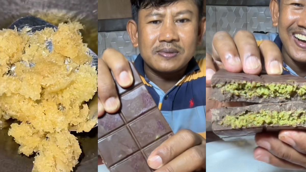 3. 3. remplacer positionsfa par Bihun, célébrité virale TikTok Mursid Bikin Chocolate Dubai version de sa propre création