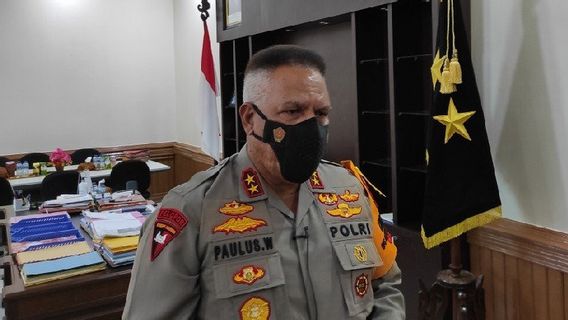 Le Deuil Du Chef De La Police De Papouasie Après La Mort De Soldats Du TNI à Intan Jaya