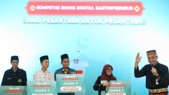 Ganjar Pranowo Emphasizes Santri Must Have An Entrepreneur Spirit