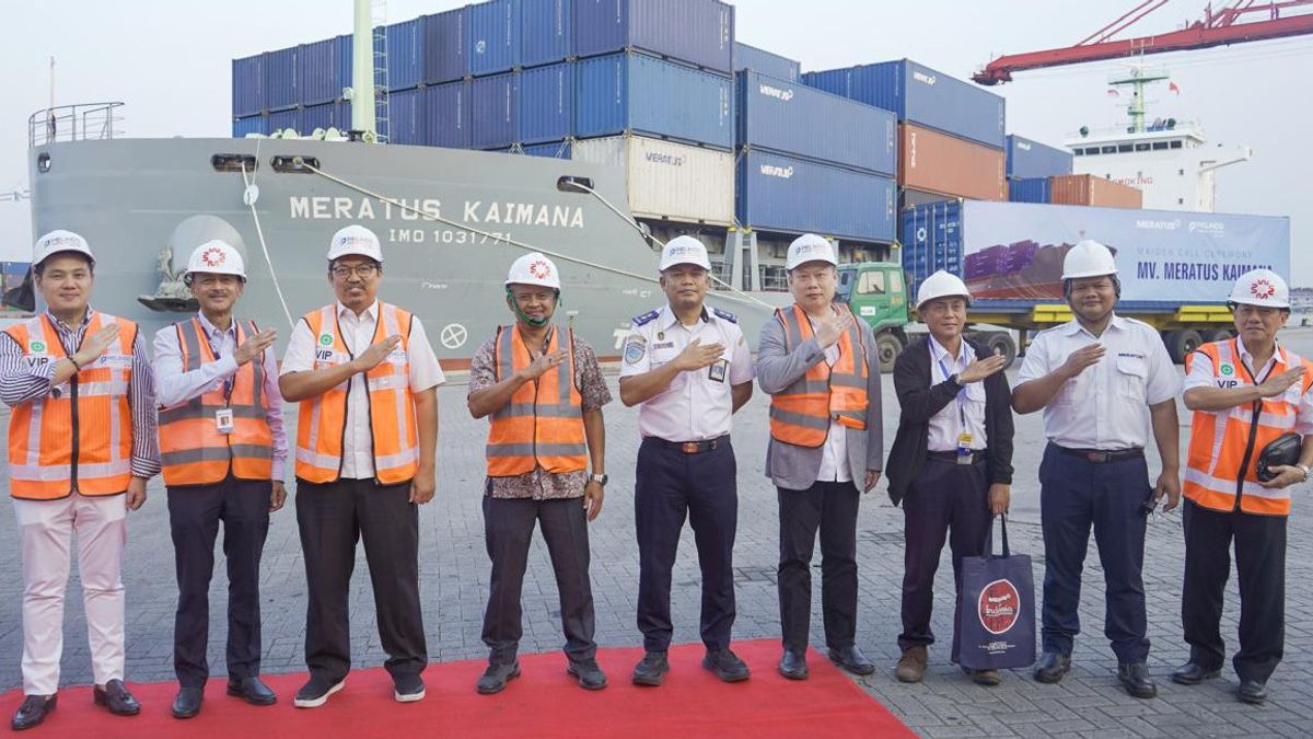 Nouveau ajout de la flotte Meratus: MV Meratus Comment augmenter la capacité de livraison internationale