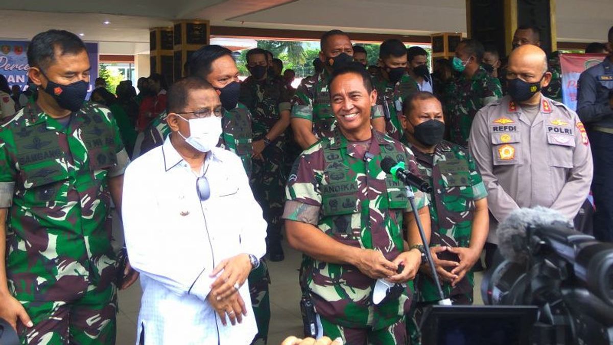 TNI司令官は兵士の暴力事件に対応する:私に報告し、罰せられる