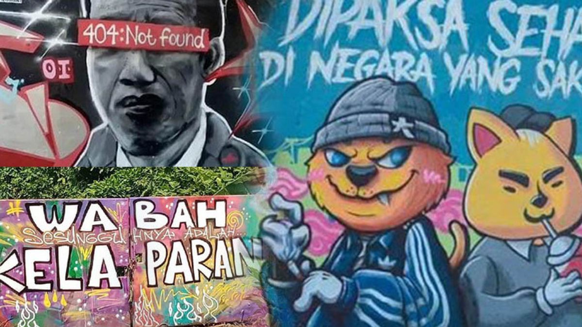 Polisi Cari Pembuat Mural dan Grafiti ‘404: Not Found’, LBH: Pembungkaman Terhadap Ekspresi