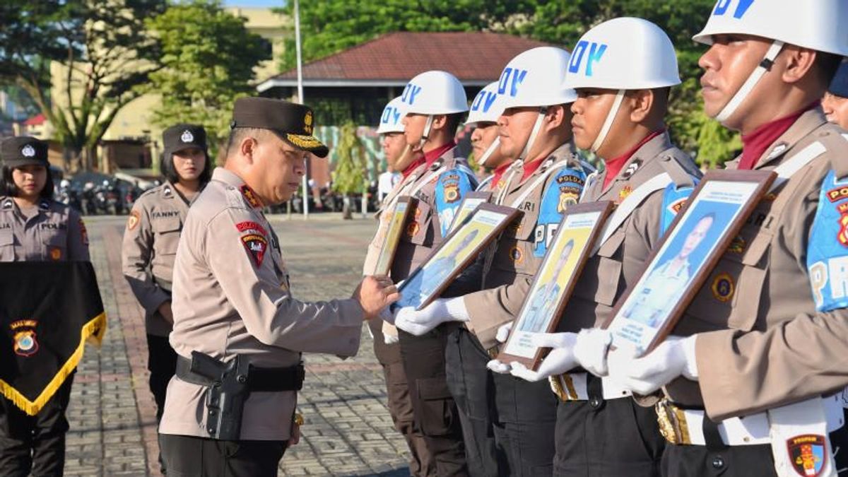Various Violations Starting From Investigation, Asusila And Narcotics, Maluku Police Fire 5 Members