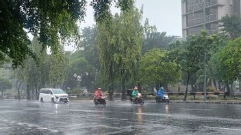 BMKG Predicts Light Rain In Parts Of Jakarta