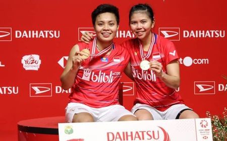 Memori Indonesia Masters 2020: Ganda Putri Indonesia Greysia Polii dan Apriyani Rahayu Juara