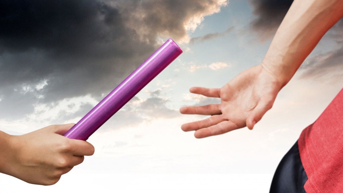 Make No Mistake! This Is The Stick Length Used To Run An Estafet According To Official Standards