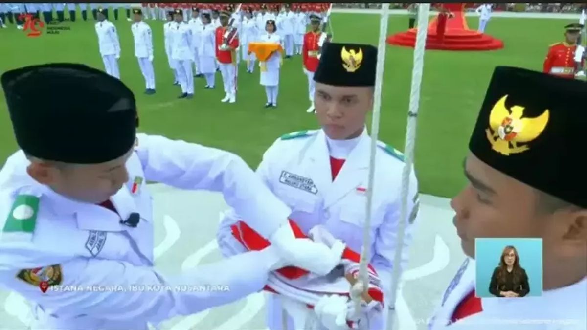 Paskibraka Penggerek Bendera di Istana Negara IKN Dijanjikan Beasiswa