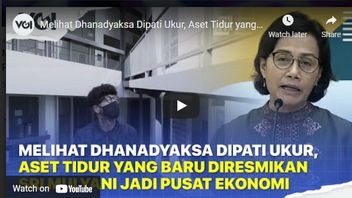 Video: Seeing Dhanadyaksa Dipati Ukur, The Sleeping Asset Which Sri Mulyani Inaugurated As A Center For The Creative Economy