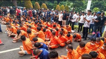 Polda Metro Jaya Arrests 173 Street Crime Perpetrators Including Begal